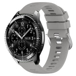 Cinturino in silicone morbido tinta unita da 22 mm, For Samsung Gear S3 Classic, For Samsung Gear S3 Frontier