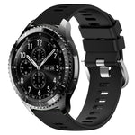 Cinturino in silicone morbido tinta unita da 22 mm, For Samsung Gear S3 Classic, For Samsung Gear S3 Frontier