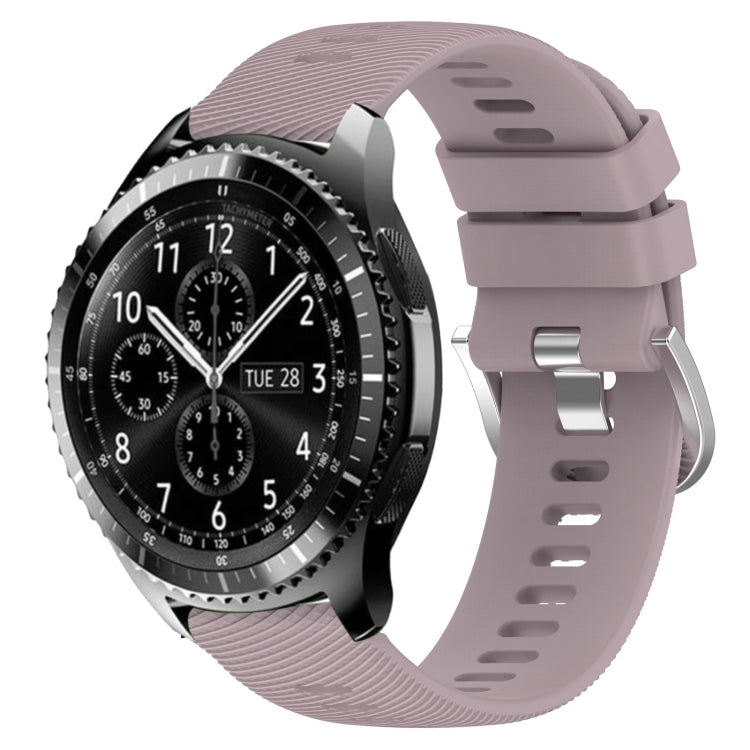 Cinturino in silicone morbido tinta unita da 22 mm, For Samsung Gear S3 Classic, For Samsung Gear S3 Frontier
