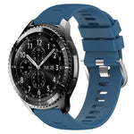 Cinturino in silicone morbido tinta unita da 22 mm, For Samsung Gear S3 Classic, For Samsung Gear S3 Frontier