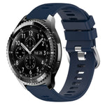 Cinturino in silicone morbido tinta unita da 22 mm, For Samsung Gear S3 Classic, For Samsung Gear S3 Frontier