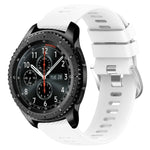 Cinturino in silicone morbido tinta unita da 22 mm, For Samsung Gear S3 Classic, For Samsung Gear S3 Frontier