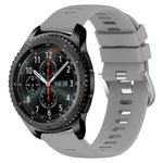 Cinturino in silicone morbido tinta unita da 22 mm, For Samsung Gear S3 Classic, For Samsung Gear S3 Frontier