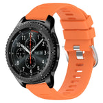 Cinturino in silicone morbido tinta unita da 22 mm, For Samsung Gear S3 Classic, For Samsung Gear S3 Frontier