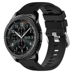 Cinturino in silicone morbido tinta unita da 22 mm, For Samsung Gear S3 Classic, For Samsung Gear S3 Frontier