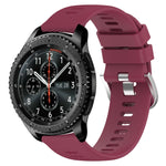 Cinturino in silicone morbido tinta unita da 22 mm, For Samsung Gear S3 Classic, For Samsung Gear S3 Frontier