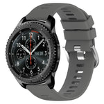 Cinturino in silicone morbido tinta unita da 22 mm, For Samsung Gear S3 Classic, For Samsung Gear S3 Frontier