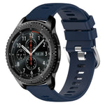 Cinturino in silicone morbido tinta unita da 22 mm, For Samsung Gear S3 Classic, For Samsung Gear S3 Frontier