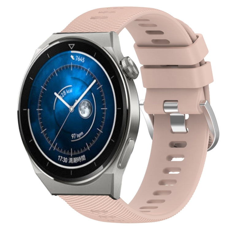 Cinturino in silicone morbido tinta unita da 22 mm, For Huawei Watch GT3 Pro 46mm, For Huawei Watch GT3 46mm