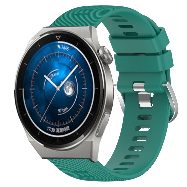 Cinturino in silicone morbido tinta unita da 22 mm, For Huawei Watch GT3 Pro 46mm, For Huawei Watch GT3 46mm