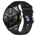 Cinturino in silicone morbido tinta unita da 22 mm, For Huawei Watch GT3 Pro 46mm, For Huawei Watch GT3 46mm