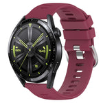 Cinturino in silicone morbido tinta unita da 22 mm, For Huawei Watch GT3 Pro 46mm, For Huawei Watch GT3 46mm