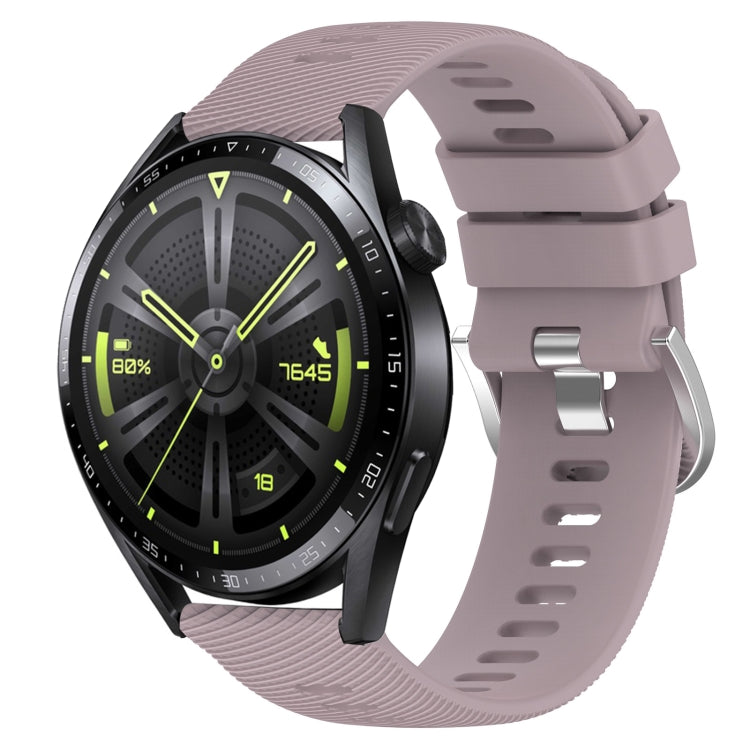 Cinturino in silicone morbido tinta unita da 22 mm, For Huawei Watch GT3 Pro 46mm, For Huawei Watch GT3 46mm