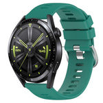 Cinturino in silicone morbido tinta unita da 22 mm, For Huawei Watch GT3 Pro 46mm, For Huawei Watch GT3 46mm