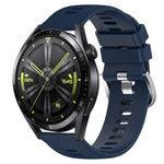 Cinturino in silicone morbido tinta unita da 22 mm, For Huawei Watch GT3 Pro 46mm, For Huawei Watch GT3 46mm