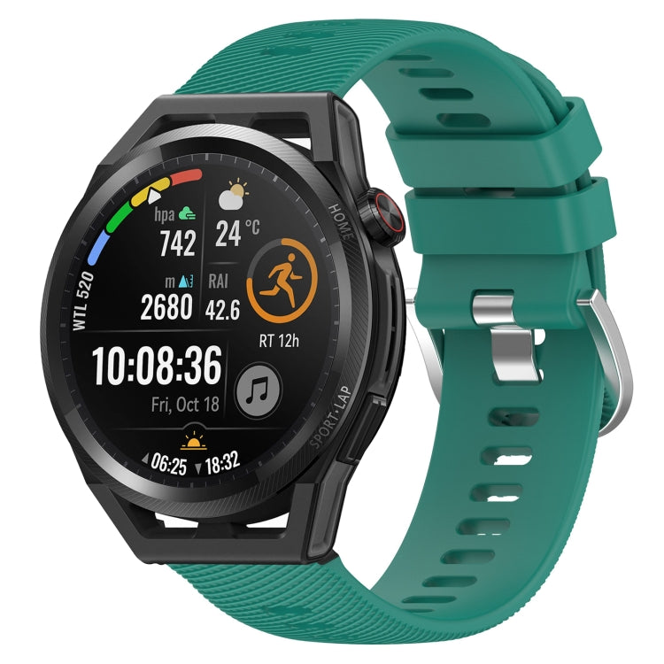 Cinturino in silicone morbido tinta unita da 22 mm, For Huawei Watch GT Runner, For Huawei Watch 3