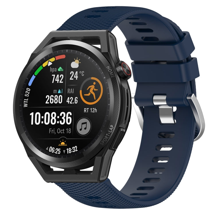 Cinturino in silicone morbido tinta unita da 22 mm, For Huawei Watch GT Runner, For Huawei Watch 3