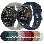 Cinturino in silicone morbido tinta unita da 22 mm, For Huawei Watch GT Runner, For Huawei Watch 3
