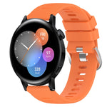 Cinturino in silicone morbido tinta unita da 22 mm, For Huawei Watch GT Runner, For Huawei Watch 3