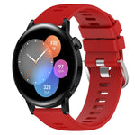 Cinturino in silicone morbido tinta unita da 22 mm, For Huawei Watch GT Runner, For Huawei Watch 3