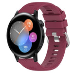 Cinturino in silicone morbido tinta unita da 22 mm, For Huawei Watch GT Runner, For Huawei Watch 3