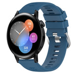 Cinturino in silicone morbido tinta unita da 22 mm, For Huawei Watch GT Runner, For Huawei Watch 3