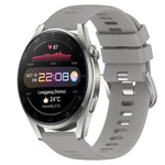 Cinturino in silicone morbido tinta unita da 22 mm, For Huawei Watch 3 Pro, For Huawei GT2 Pro