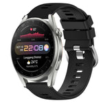 Cinturino in silicone morbido tinta unita da 22 mm, For Huawei Watch 3 Pro, For Huawei GT2 Pro