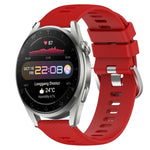 Cinturino in silicone morbido tinta unita da 22 mm, For Huawei Watch 3 Pro, For Huawei GT2 Pro