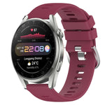 Cinturino in silicone morbido tinta unita da 22 mm, For Huawei Watch 3 Pro, For Huawei GT2 Pro