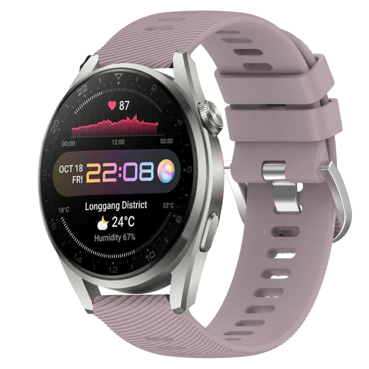 Cinturino in silicone morbido tinta unita da 22 mm, For Huawei Watch 3 Pro, For Huawei GT2 Pro
