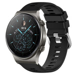 Cinturino in silicone morbido tinta unita da 22 mm, For Huawei Watch 3 Pro, For Huawei GT2 Pro