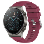 Cinturino in silicone morbido tinta unita da 22 mm, For Huawei Watch 3 Pro, For Huawei GT2 Pro