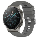 Cinturino in silicone morbido tinta unita da 22 mm, For Huawei Watch 3 Pro, For Huawei GT2 Pro