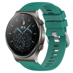 Cinturino in silicone morbido tinta unita da 22 mm, For Huawei Watch 3 Pro, For Huawei GT2 Pro