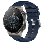 Cinturino in silicone morbido tinta unita da 22 mm, For Huawei Watch 3 Pro, For Huawei GT2 Pro