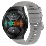 Cinturino in silicone morbido tinta unita da 22 mm, For Huawei Watch GT 2E, For Huawei GT2 46mm