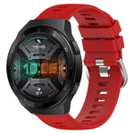 Cinturino in silicone morbido tinta unita da 22 mm, For Huawei Watch GT 2E, For Huawei GT2 46mm