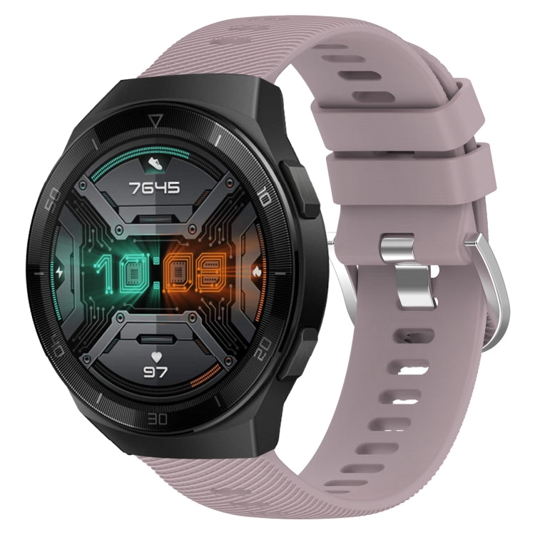 Cinturino in silicone morbido tinta unita da 22 mm, For Huawei Watch GT 2E, For Huawei GT2 46mm