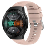 Cinturino in silicone morbido tinta unita da 22 mm, For Huawei Watch GT 2E, For Huawei GT2 46mm