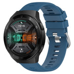 Cinturino in silicone morbido tinta unita da 22 mm, For Huawei Watch GT 2E, For Huawei GT2 46mm