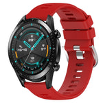 Cinturino in silicone morbido tinta unita da 22 mm, For Huawei Watch GT 2E, For Huawei GT2 46mm
