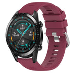 Cinturino in silicone morbido tinta unita da 22 mm, For Huawei Watch GT 2E, For Huawei GT2 46mm