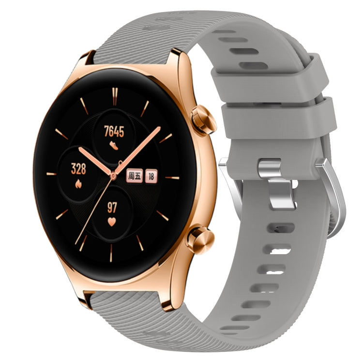 Cinturino in silicone morbido tinta unita da 22 mm, For Honor Watch GS 3, For Honor Watch GS Pro