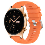 Cinturino in silicone morbido tinta unita da 22 mm, For Honor Watch GS 3, For Honor Watch GS Pro