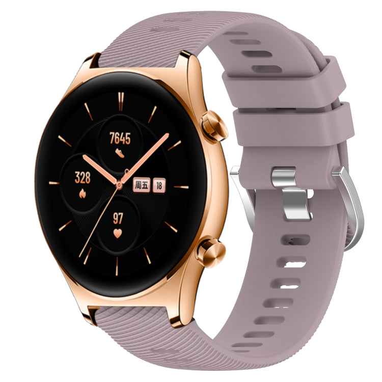 Cinturino in silicone morbido tinta unita da 22 mm, For Honor Watch GS 3, For Honor Watch GS Pro