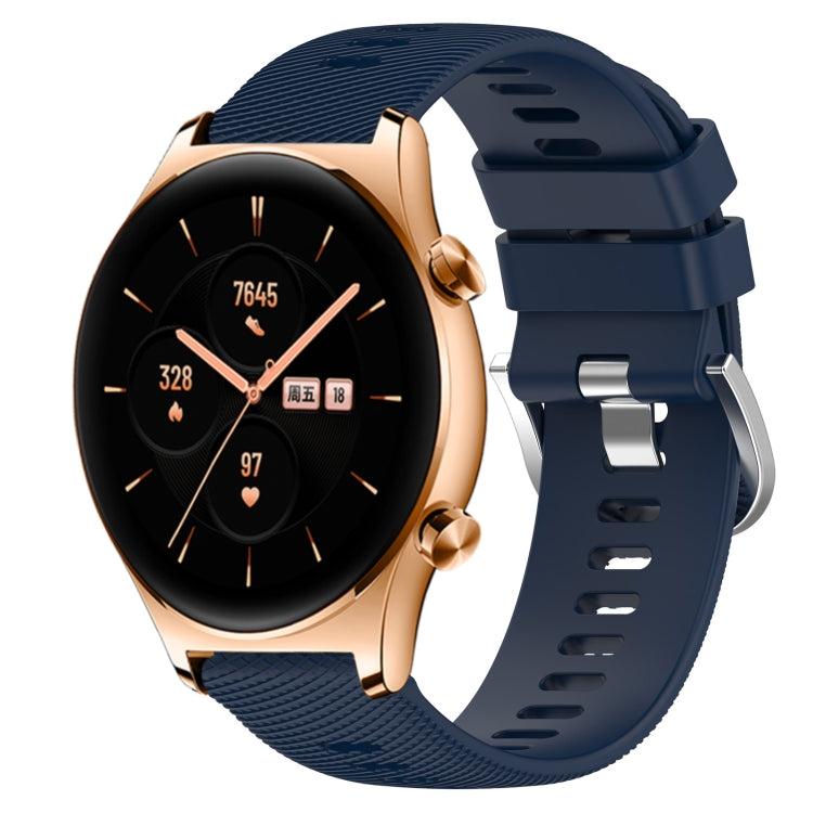 Cinturino in silicone morbido tinta unita da 22 mm, For Honor Watch GS 3, For Honor Watch GS Pro