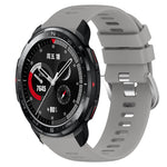 Cinturino in silicone morbido tinta unita da 22 mm, For Honor Watch GS 3, For Honor Watch GS Pro