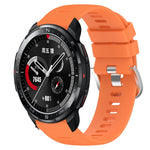 Cinturino in silicone morbido tinta unita da 22 mm, For Honor Watch GS 3, For Honor Watch GS Pro