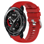 Cinturino in silicone morbido tinta unita da 22 mm, For Honor Watch GS 3, For Honor Watch GS Pro